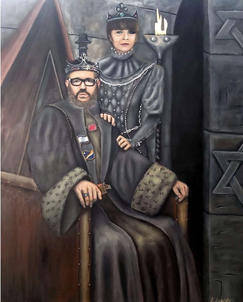 יצירה ללא שם 2 — ציור שמן מקורי מאת לדה לפידוס