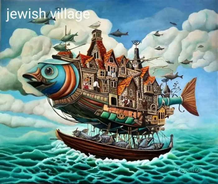 יצירה ללא שם 6 — ציור שמן מקורי מאת לדה לפידוס